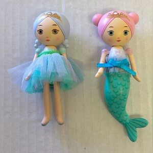 Mooshka Fairy Tales Ballerina and Mermaid Dolls